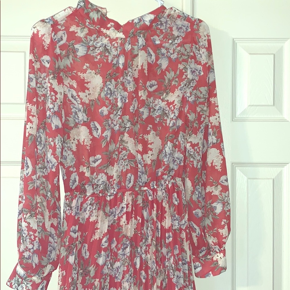 Floral print dress